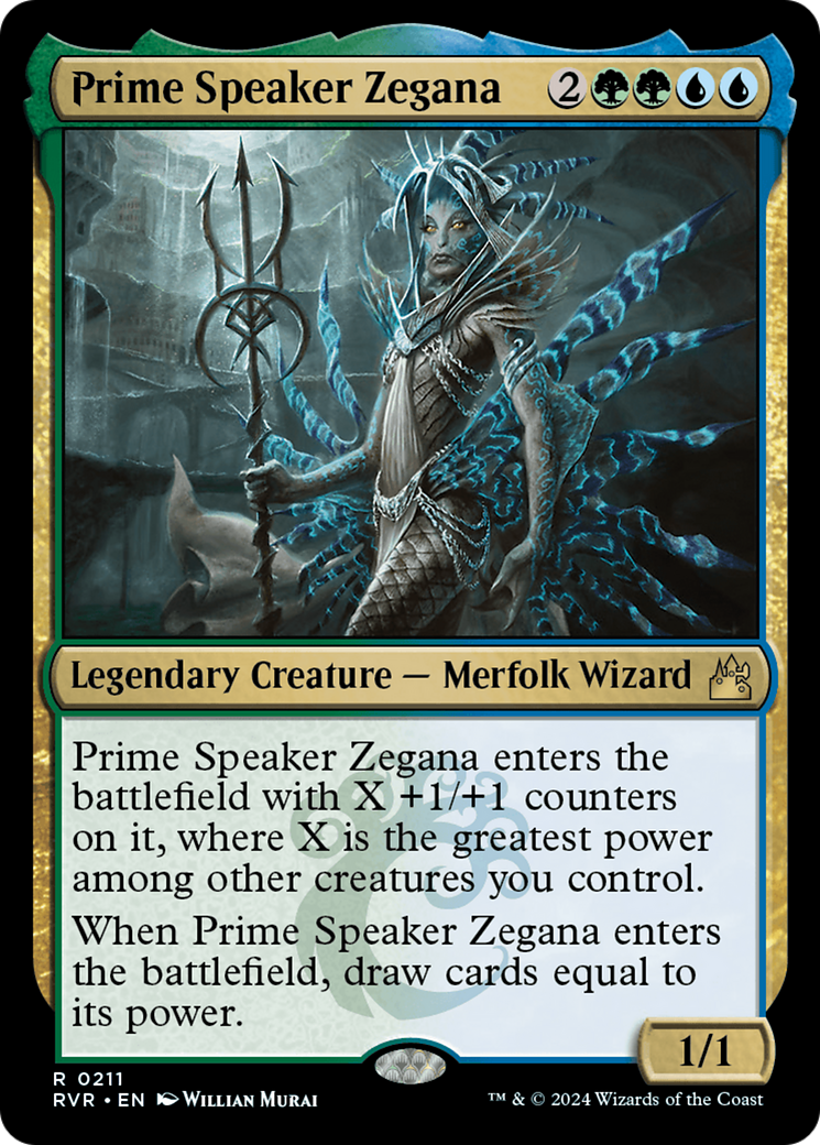Prime Speaker Zegana (RVR-211) (Foil)