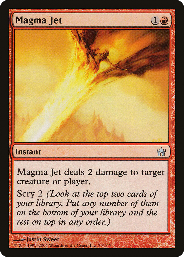Magma Jet (5DN-073) (Foil)