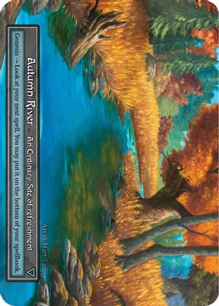 Autumn River (Foil) [Alpha]