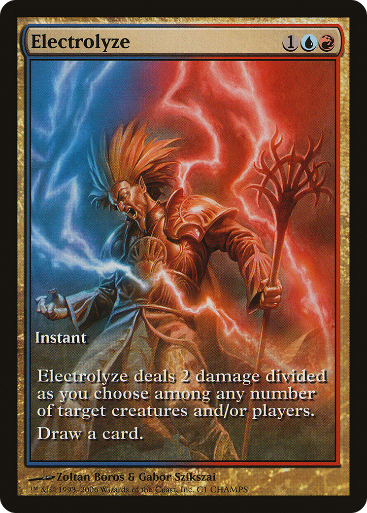 Electrolyze (CHAMPS-001)