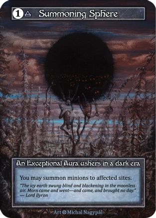 Summoning Sphere (Foil) [Alpha]