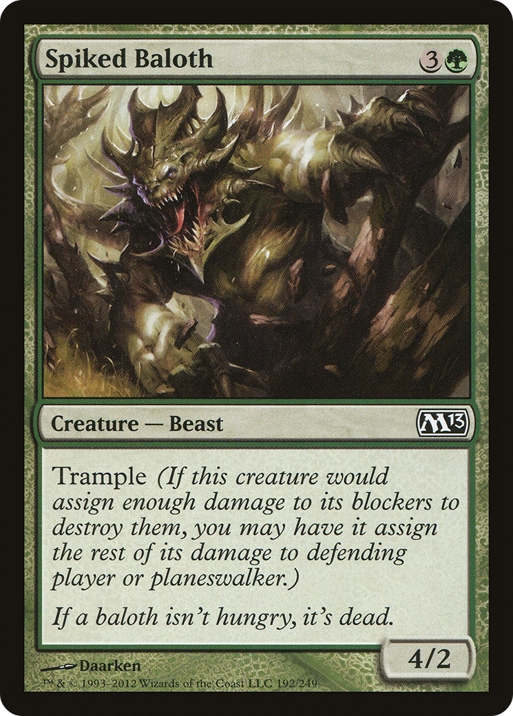 Spiked Baloth (M13-192) (Foil)