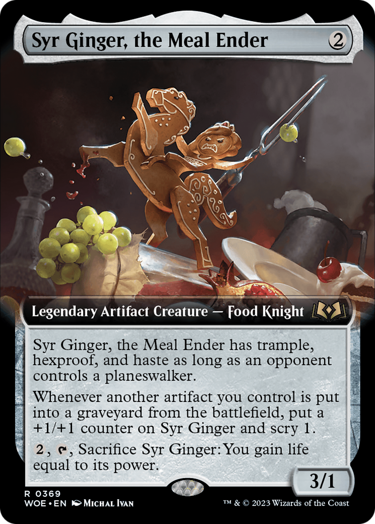 Syr Ginger, the Meal Ender (WOE-369) (Extended Art)