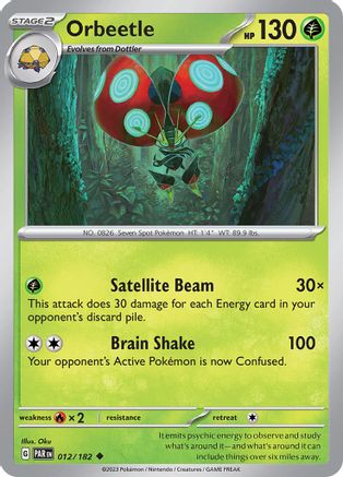 Orbeetle (PAR-012) (Reverse Holofoil)