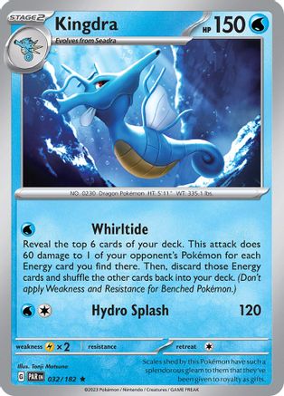 Kingdra (PAR-032) (Holofoil)