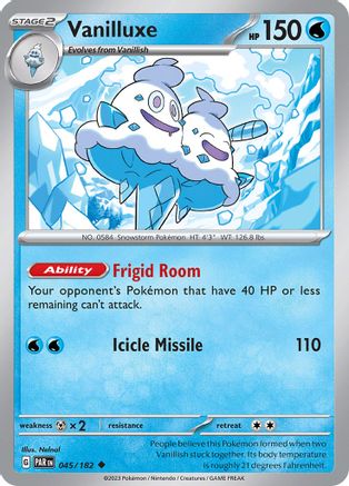 Vanilluxe (PAR-045) (Reverse Holofoil)