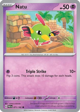 Natu (PAR-071) (Reverse Holofoil)