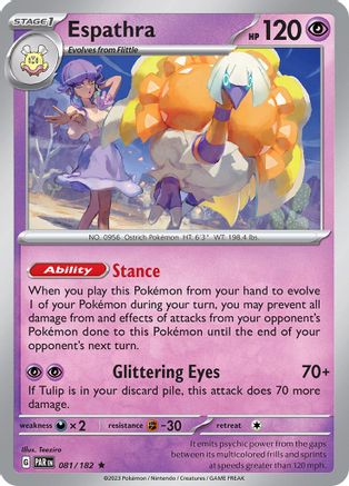 Espathra (PAR-081) (Reverse Holofoil)