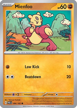 Mienfoo (PAR-096) (Reverse Holofoil)