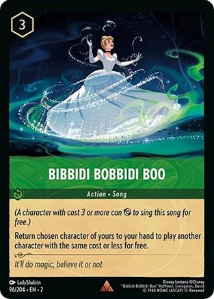 Bibbidi Bobbidi Boo (2-096)