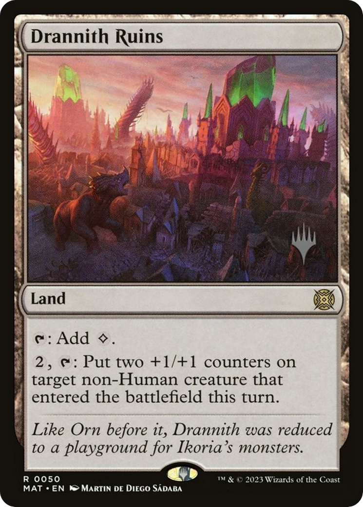 Drannith Ruins (PPLCI-50P) (Foil)