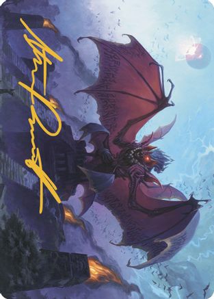 Aclazotz, Deepest Betrayal Art Card (Gold-Stamped Signature) (ASLCI-014)