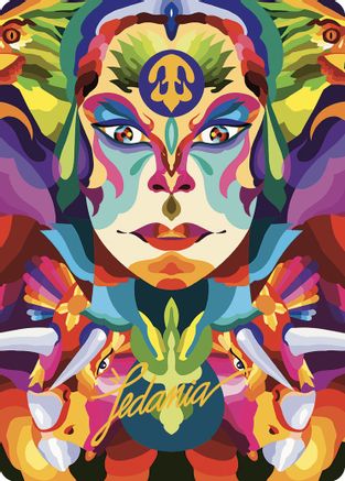 Roar of the Fifth People Art Card (Gold-Stamped Signature) (ASLCI-063)