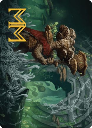 Tendril of the Mycotyrant Art Card (Gold-Stamped Signature) (ASLCI-031)