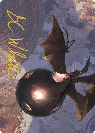 Malicious Eclipse Art Card (Gold-Stamped Signature) (ASLCI-017)