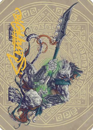 Kutzil, Malamet Exemplar Art Card (Gold-Stamped Signature) (ASLCI-050)