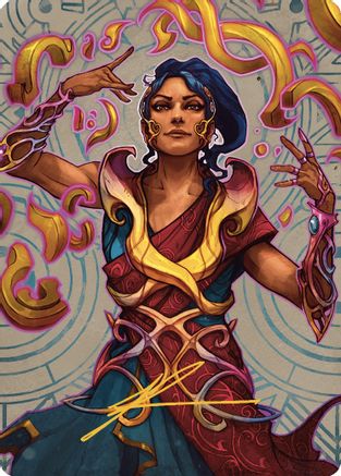 Saheeli, the Sun's Brilliance Art Card (Gold-Stamped Signature) (ASLCI-052)