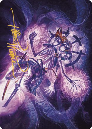 The Grim Captain Art Card (Gold-Stamped Signature) (ASLCI-041)