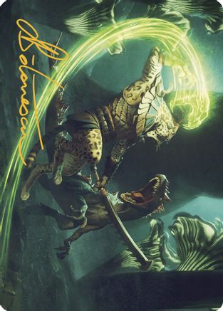 Contest of Claws Art Card (Gold-Stamped Signature) (ASLCI-072)