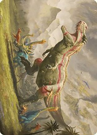 Ghalta, Stampede Tyrant Art Card (ASLCI-024)
