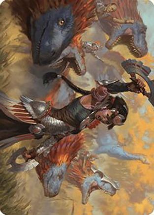 Huatli, Poet of Unity Art Card (ASLCI-027)