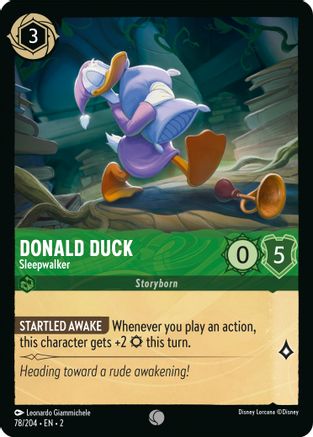 Donald Duck - Sleepwalker (2-078)