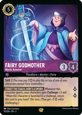 Fairy Godmother - Mystic Armorer (2-041) (Cold Foil)