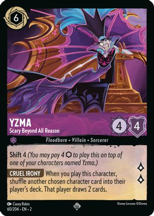 Yzma - Scary Beyond All Reason (2-060) (Cold Foil)
