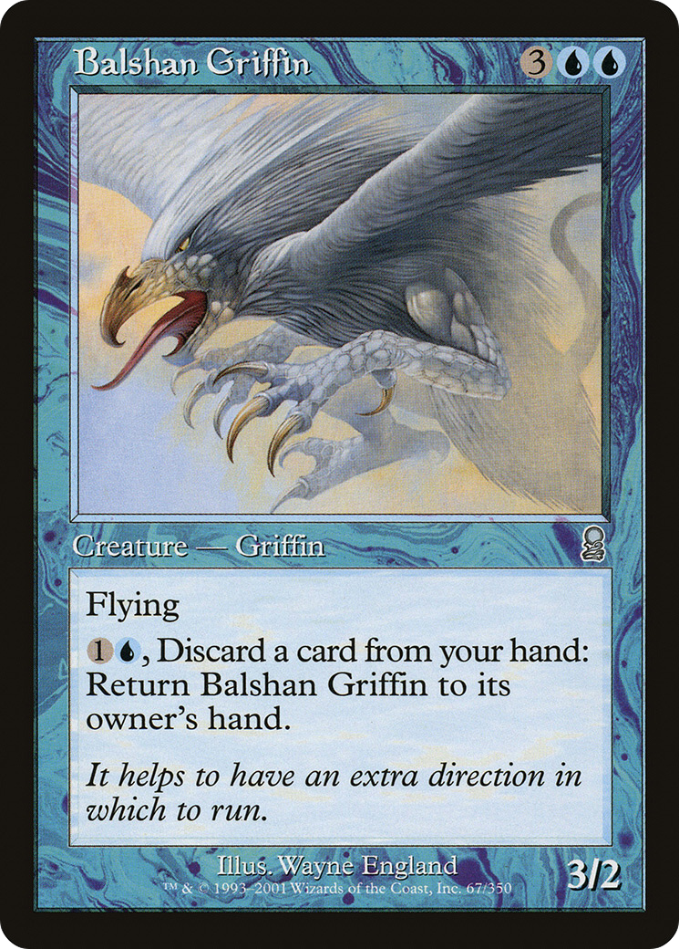 Balshan Griffin (ODY-067) (Foil)