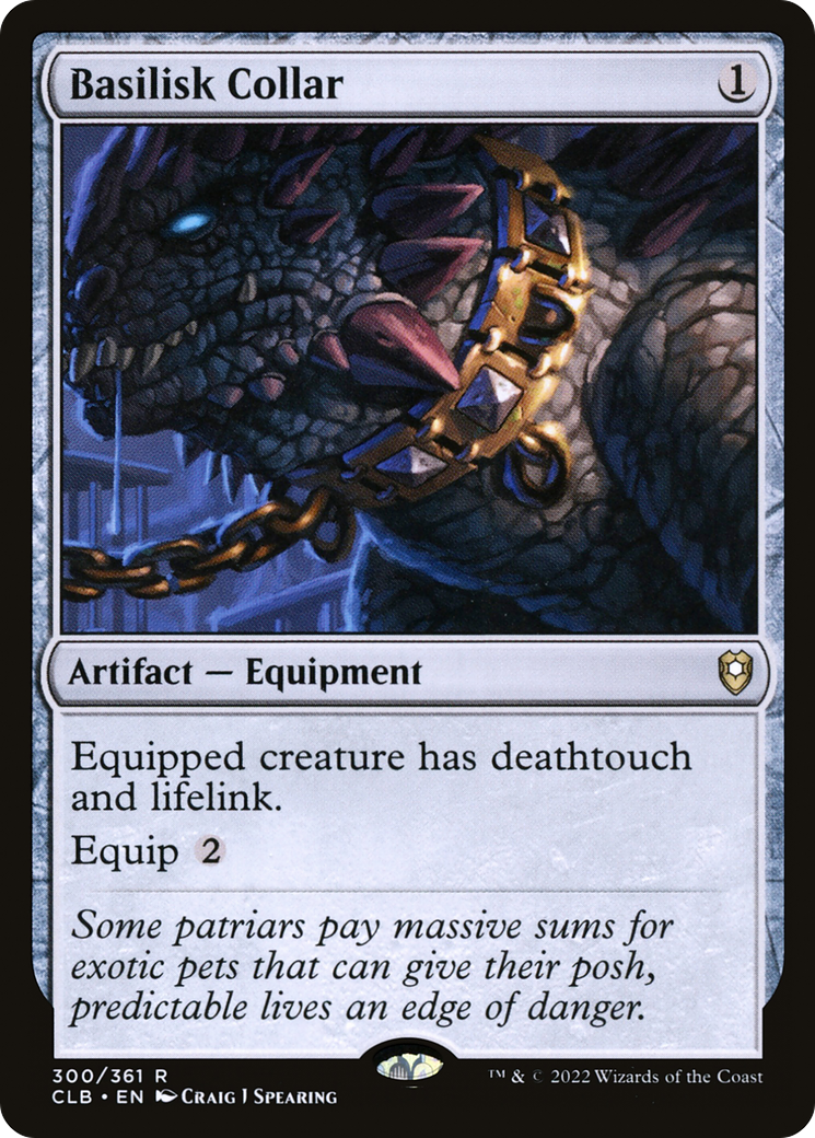 Basilisk Collar (CLB-300)