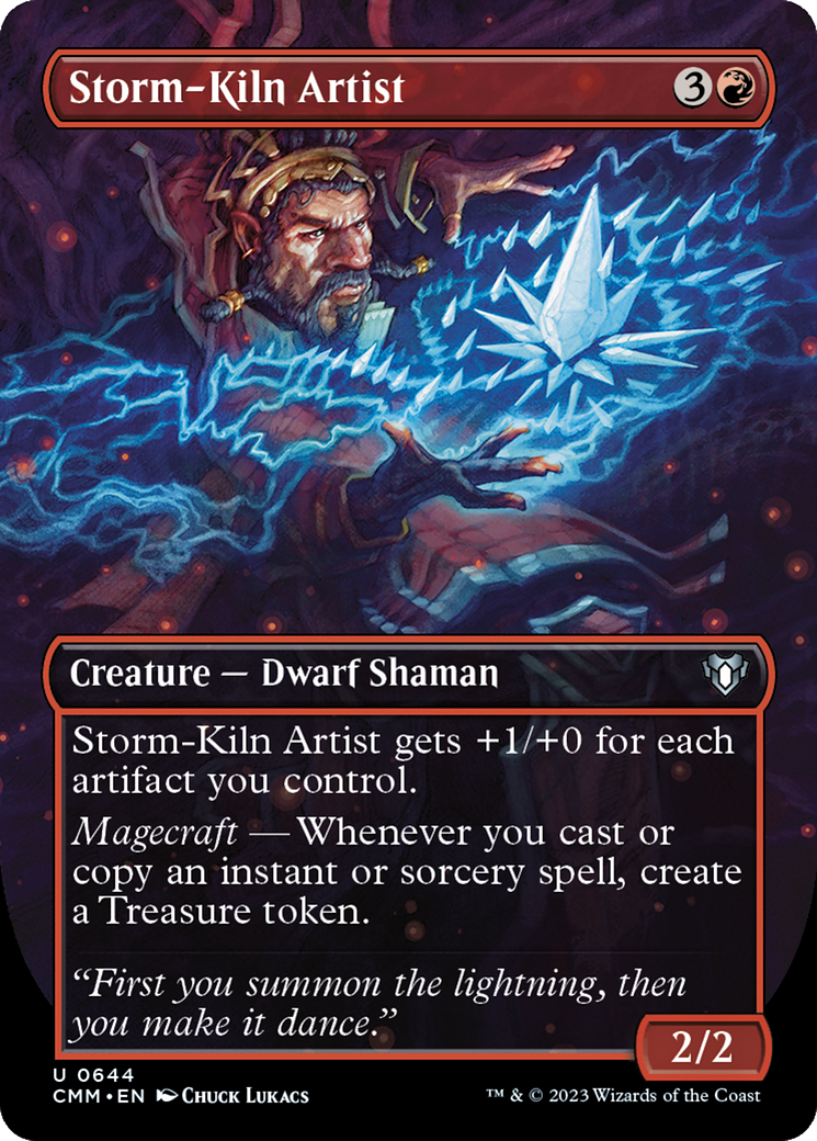 Storm-Kiln Artist (CMM-644) (Borderless) (Foil)