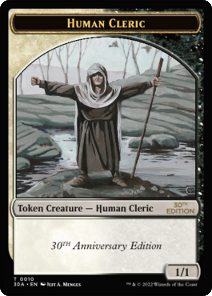 Human Cleric Token (30A-010)