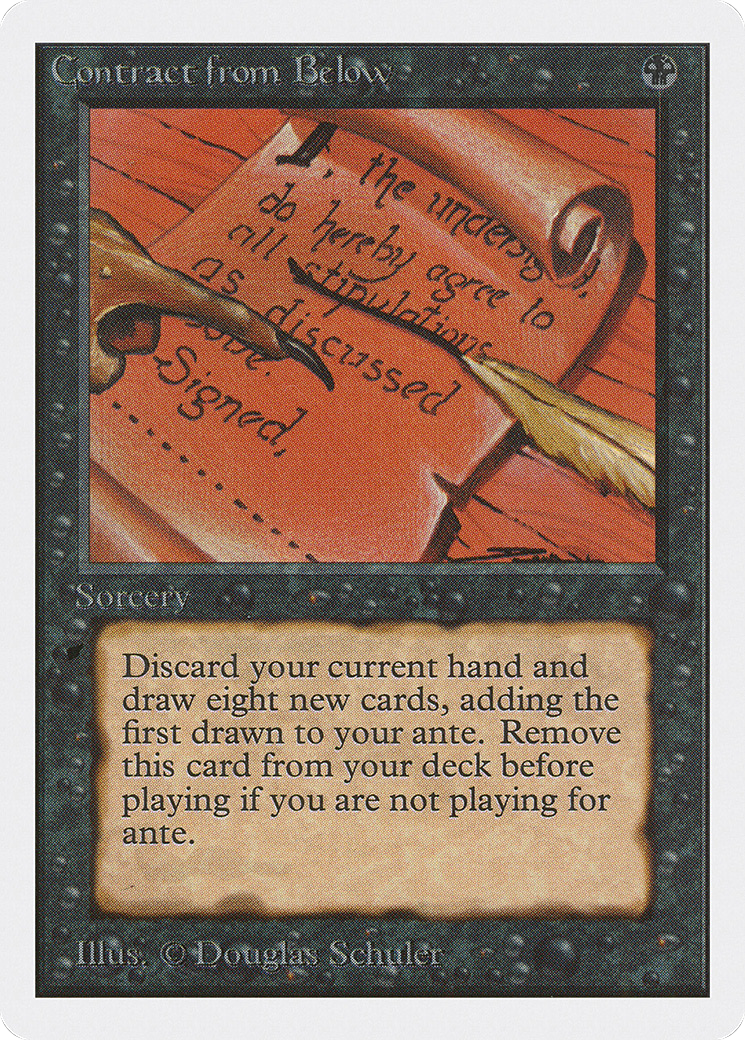 Contract from Below (2ED-097)