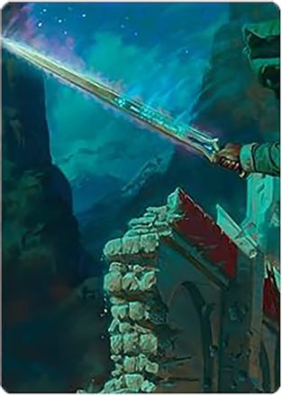 Anduril, Narsil Reforged Art Card (ASLTR-001)