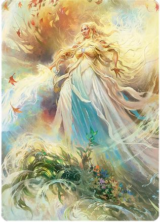 Galadriel, Light of Valinor Art Card (ASLTR-008)