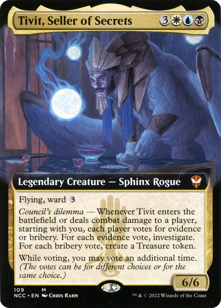Tivit, Seller of Secrets (NCC-109) (Extended Art)