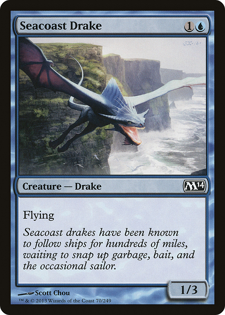 Seacoast Drake (M14-070) (Foil)