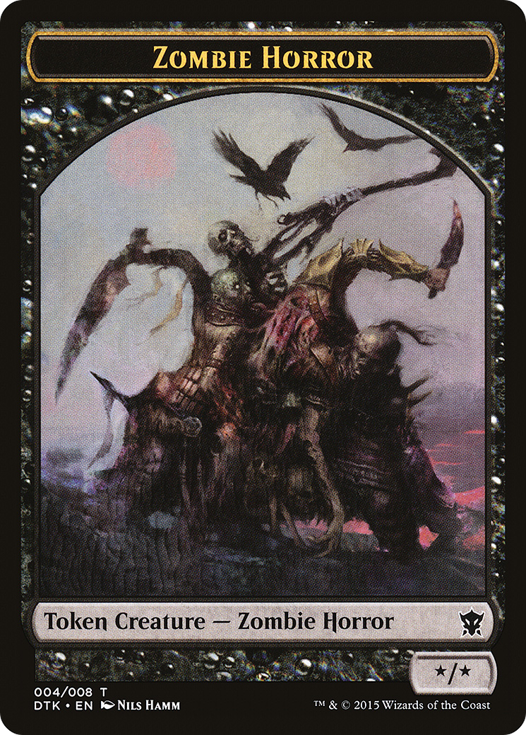Zombie Horror Token (DTK-004)