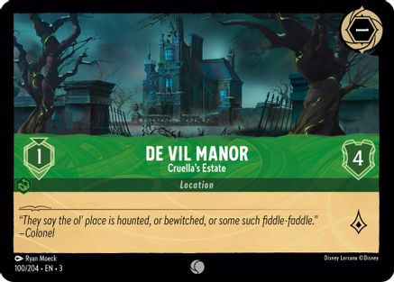 De Vil Manor - Cruella's Estate (3-100)