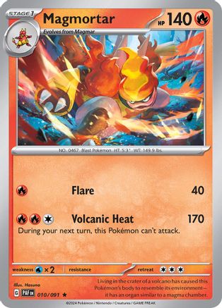 Magmortar (PAF-010) (Holofoil)