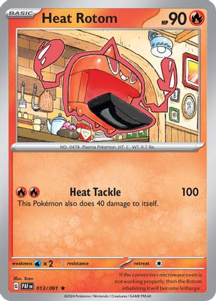 Heat Rotom (PAF-013) (Holofoil)