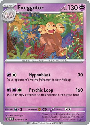 Exeggutor (PAF-024) (Holofoil)