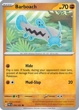 Barboach (PAF-050) (Reverse Holofoil)