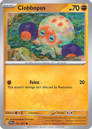 Clobbopus (PAF-051) (Reverse Holofoil)
