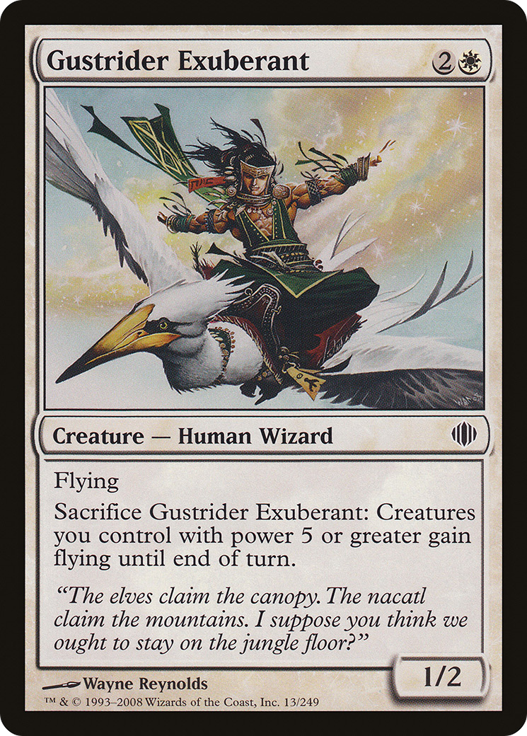 Gustrider Exuberant (ALA-013) (Foil)