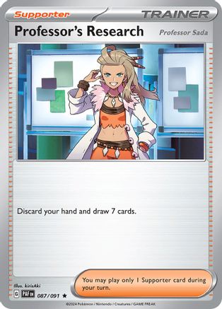 Professor's Research (PAF-087) (Reverse Holofoil)