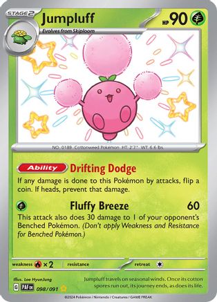 Jumpluff (PAF-098) (Holofoil)