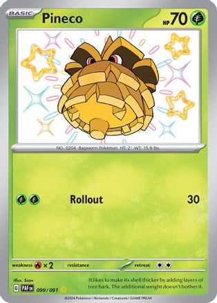Pineco (PAF-099) (Holofoil)