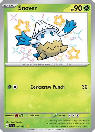 Snover (PAF-100) (Holofoil)