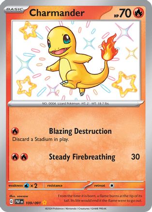 Charmander (PAF-109) (Holofoil)